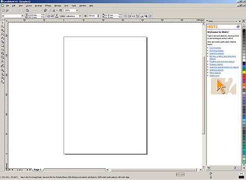 CorelDRAW X3 - ��������� ������ ������������ ������
