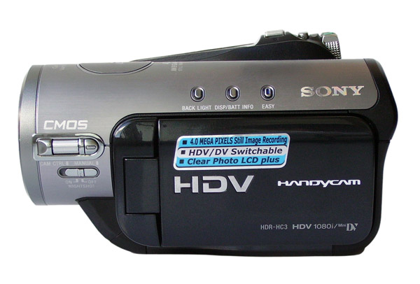 ����� ����������� SONY HDR-HC3E