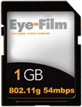 Eye-Fi объявляет о начале бета-тестирования SD-карт с поддержкой Wi-Fi 802.11b/g