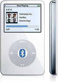 Apple готовит iPod с Bluetooth