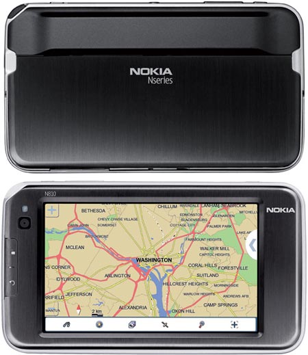 Интернет-планшет Nokia N810 WiMAX Edition знает три способа выйти в Интернет