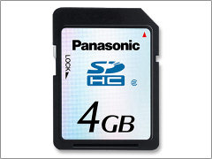 SD/SDHC карты памяти 6 класса скорости от Panasonic