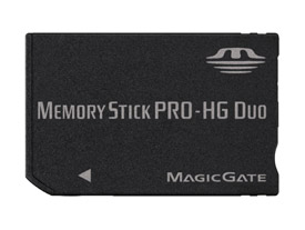 Memory Stick PRO-HG:    