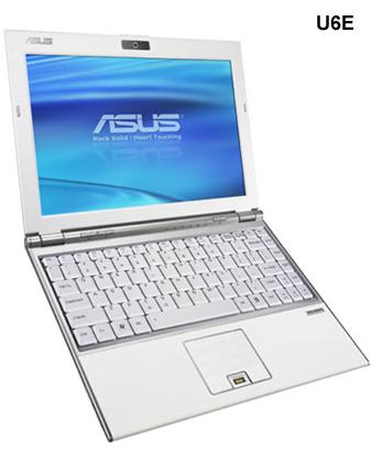 ASUS U6S и U6E: компактные, стильные и функциональные ноутбуки