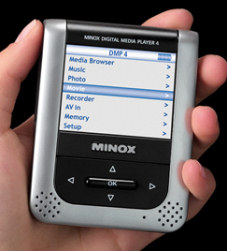 MINOX DMP 4: портативный медиаплеер-рекордер на базе флэш-памяти