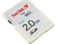 Компания SanDisk выпустила карты памяти SD для Nintendo Wii