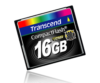 У Transcend готовы карты памяти Extreme Speed 300X CompactFlash
