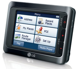 LG начала продажи навигационных систем: LN730, LN735 и LN740