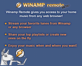 Winamp remote -     