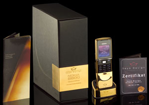 Nokia 8800 Sirocco Diamond Edition – эксклюзивный слайдер 
