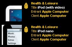 iPod nano назван самым красивым продуктом 2006 года